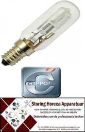 193359728 - Halogeenlamp fitting 30 Volt 40 Watt temp. bestendigheid 300°C CUPPONE