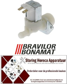 266370017 -Magneetventiel enkel recht 230VAC ingang 3/4" uitgang 11,5mm DN10 TP p max. 10bar Bravilor