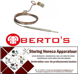 VE383102103 - Voeler 60-200°C gas thermostaat friteuse  BERTO'S