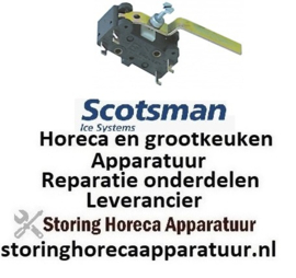 219345361 -Microschakelaar met hendel bediend door hendel 250V 5A 1NO/1NC aansluiting soldeeraansluiting SCOTSMAN