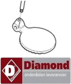 209IB1280800 - Deksel voor ijscrusher DIAMOND TRT-S