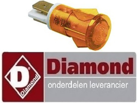 138A08003 - Signaallamp Oranje voor Toaster DIAMOND MD22/R-N