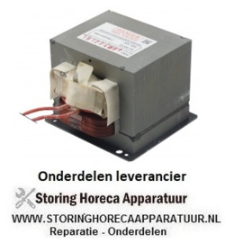 265403379 - HV-transformator primair 230V 50Hz type klasse 220 voor magnetron