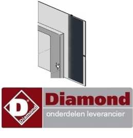 171-C7648-00 - Deurglas buitenruit heteluchtoven DIAMOND DFV-1011