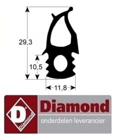 160317 - Deurrubber DIAMOND SDE/6-CL