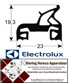 P229900160 - Deurrubber B 655mm L 725mm buitenmaat voor ELECTROLUX