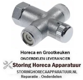 145541475 - Mengventiel voor warm en koud water draad 1/2" B 61mm - D 26mm - H 69mm