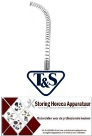 695594184 - Veer RVS standaard voorspoeldouche  T&S