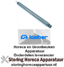 125517665 - Overlooppijp L 575mm ø 45mm RVS ID ø 33mm voor vaatwasser LAMBER