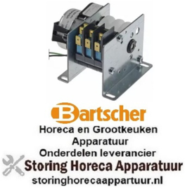 568360726 - Programmaklok Guaitani motoren 1 kamers 3 looptijd 6min 220/240V 50/60Hz BARTSCHER