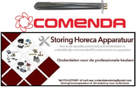 158417633 -Verwarmingselement 8000W 240/415V inbouw ø 57,5mm VC 3 L 400mm B 35mm H 46mm COMENDA