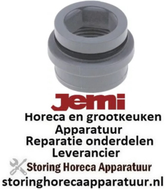 5344050119 - Bus voor wasarm inbouwpositie boven/onder ø 37mm H 27mm draad 3/4" met pakking JEMI