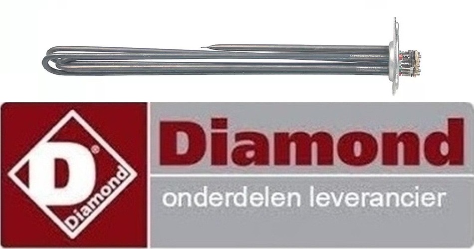 678230111 - Verwarmingselement 4900W voor boiler vaatwasser DIAMOND DC502