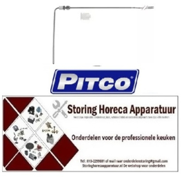 274403492 - Temperatuurvoeler NTC 10kOhm kabel PVC voeler -40 tot +110°C kabel -10 tot +100°C - PITCO