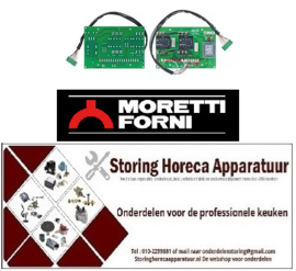 167400731 -Hoofdprintplaat pizzasnijder Pressy 33/45 L 200mm B 140mm Morreti