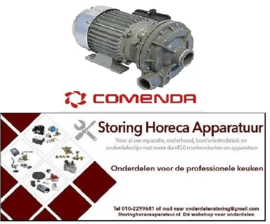 314500004 -Waspomp ingang ø 45mm uitgang ø 40mm type 1219.2521 230/400V 50Hz fasen 3 1,1kW 1 Comenda