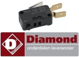 89023055 - Microschakelaar met drukstift 250V voor IJsmachine DIAMOND ICE90A
