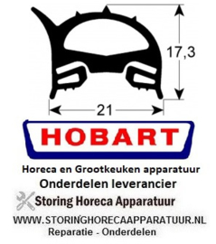 HOBART DEURRUBBER OVEN / STEAMER HORECA EN GROOTKEUKEN APPARATUUR, REPARATIE, ONDERDELEN