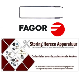 211417221 - Verwarmingselement 350W 230V L 360mm B 114mm Fagor