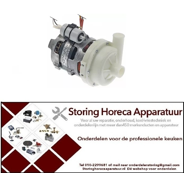 106499358 - Pomp CRC-L DX 230 volt ingang ø 28mm uitgang ø 26mm
