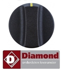 651A14078 - Knop schakelaar wafelijzer DIAMOND GL-4X6