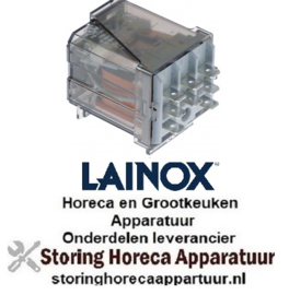537381466 -Vermogensrelais FINDER 16A/250VA aansluiting vlaksteker 6,3mm steekaansluiting LAINOX