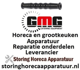 821111483 - Konusgreep ø 26mm boring ø 12mm L 155mm kunststof zwart voor contactgrill GMG