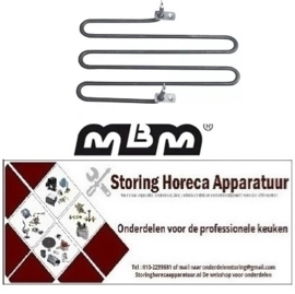 706416550 - Verwarmingselement 1500W 230V voor MBM