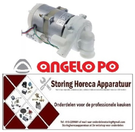 286499257 -Waspomp ingang ø 1" ID uitgang ø 30mm type 230V 50Hz fasen 1 0,33kW L 230mm rotatierichting links ANGELO -PO