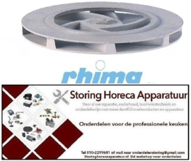 256521256 - Pompschoep voor waspomp vaatwasser RHIMA