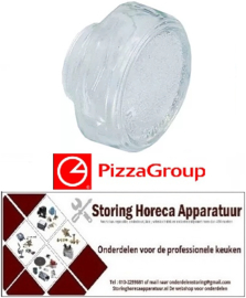 H389359661 - Lensnippel draad 32,1 ø 58mm hardglas temp. bestendigheid 350°C PIZZA GROUP