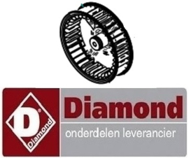 856DP0010-00 - Schoep voor ventilatormotor oven DIAMOND CGE23-P