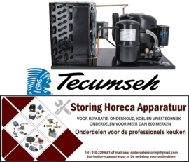6533058087 - Koel aggregaat Tecumseh 230V 50Hz koelmiddel R452/R404 HMBP cilinderinhoud 10,33cm³ 1/2HP