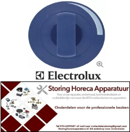 40940C2234 - Knop voor warmwater ø 60 mm blauw Electrolux