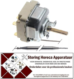 985375420 -Thermostaat t.max. 320°C instelbereik 110-320°C 3-polig 3NO 16A voeler ø 6mm voeler L 96mm ELECTROLUX