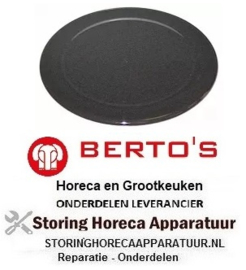 401104286 - Branderdeksel 3kW ø 90mm BERTOS