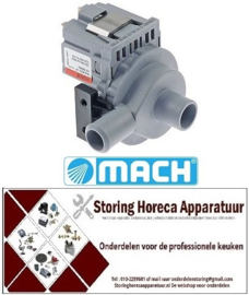 334499310 - Afvoerpomp 40W 220V voor vaatwasser MACH