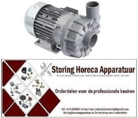 179500111 - Waspomp ingang ø 63mm uitgang ø 53mm type 1241.2500 230/400V 50Hz fasen 3 1,1kW 1,5PS L 330mm