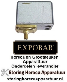 378541021 - Pressostaat drukbereik instelbaar 0,5-1,4bar EXPOBAR