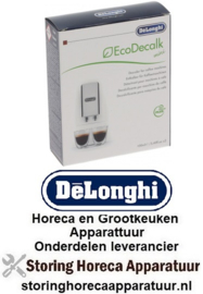 4733092257 - Ontkalker koffiemachine EcoDecalk 2x 0,1l DLSC003 DELONGHI