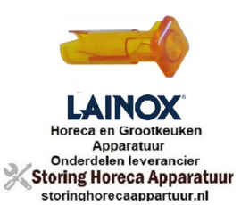 065359358 - Signaallampfitting inbouwmaat ø10mm oranje vierkant LAINOX