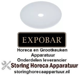 124526016 - Sproeier boring ø 2,5mm AD ø 18,2mm materiaaldikte 1mm EXPOBAR