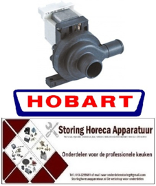903500346 - Afvoerpomp ingang 230V 40W 50Hz  voor vaatwasser HOBART