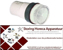496359225 - Signaallampfitting inbouwmaat ø13mm transparant