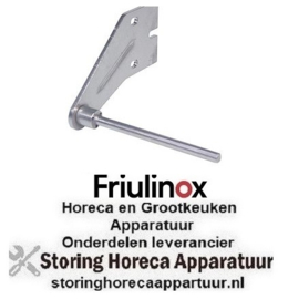844935309 -Draailager met bout inbouwpositie boven links koelkast FRIULINOX
