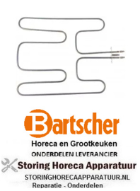 964418546 - Verwarmingselement 1800W 230V voor Bartscher OVEN