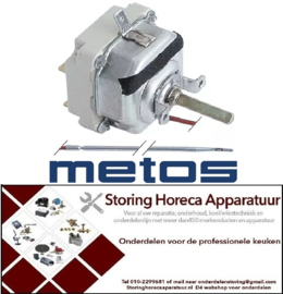 626375384  -Thermostaat t.max. 275°C instelbereik 50-275°C 3-polig 3NO 16A voeler ø 3mm voeler L 219mm Metos