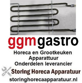 249SMK5-HE-N - Verwarmingselement voor pitaoven / salamander GGM GASTRO