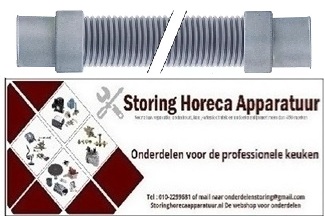 145513051 - Afvoerslang L 2000mm A ø binnen 24mm A ø buiten 28mm B ø binnen 24mm B ø buiten 28mm