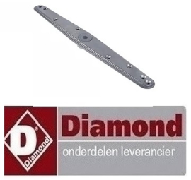589517555 -Wasarm inbouwpositie boven/onder L 510mm sproeiers 8 voor vaatwasser DIAMOND 04d/6s